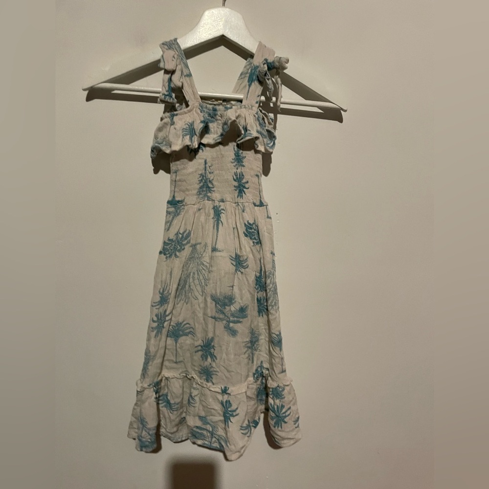 Jessica Simpson toddler girl‎ 3t tropical palm tree maxi vacation